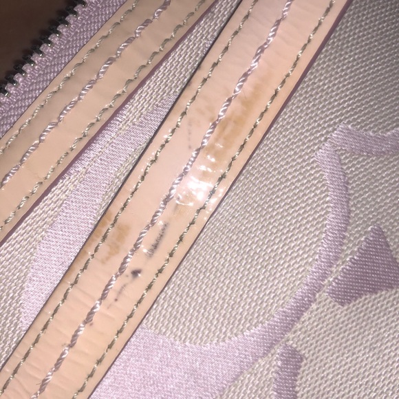 Coach Signature Stripe Convertible Handbag F13674 - Picture 5 of 6